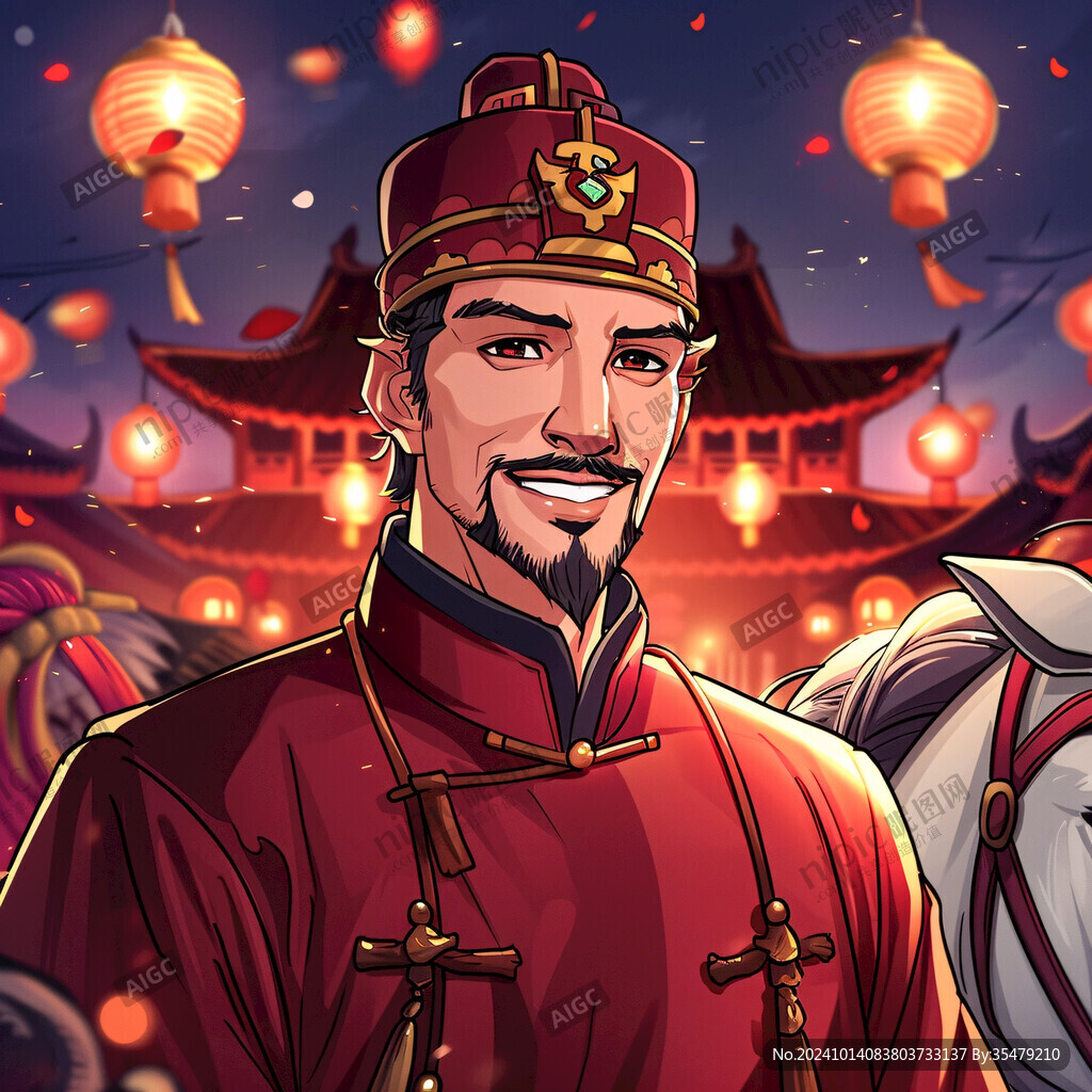 芝麻官插画