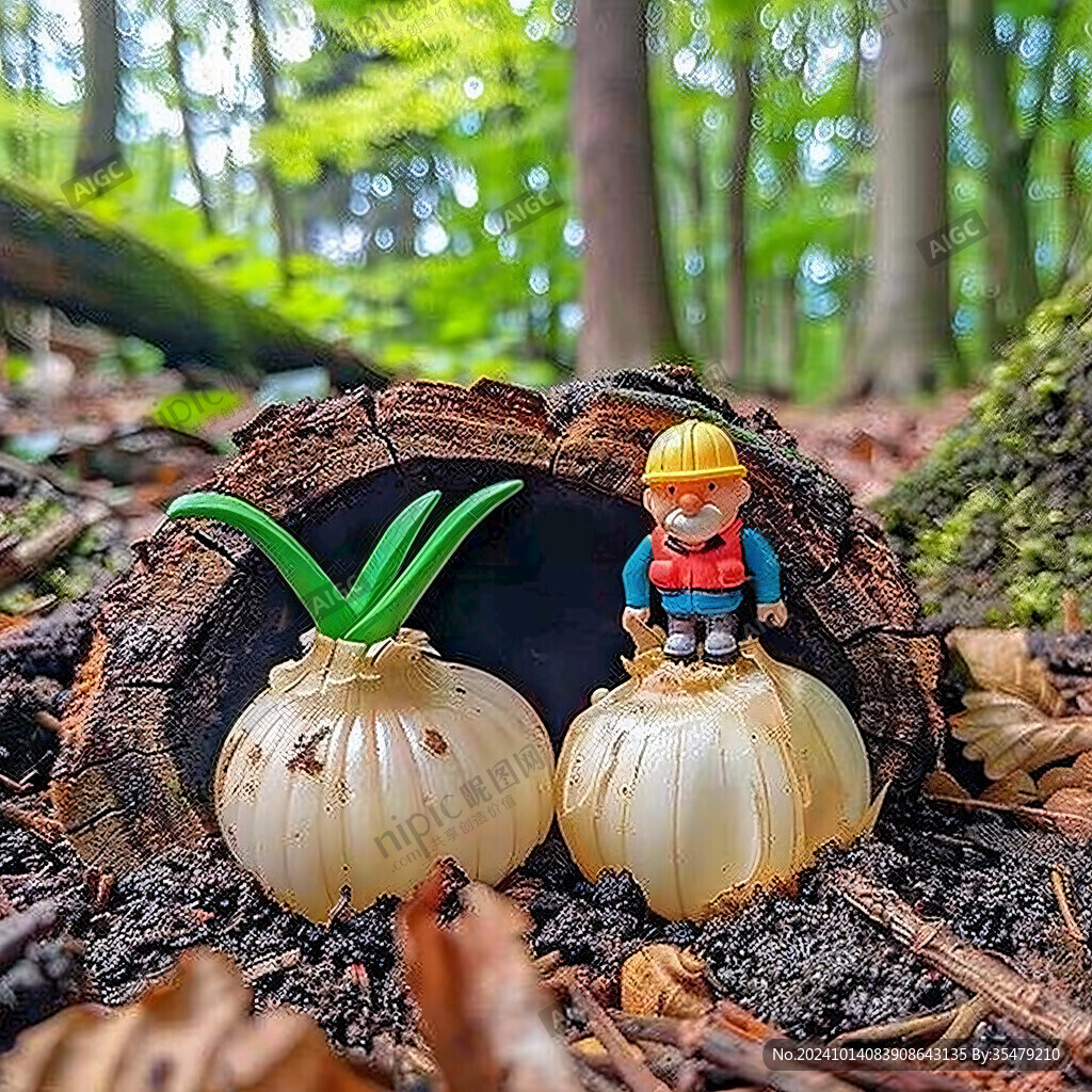 微缩版针叶林