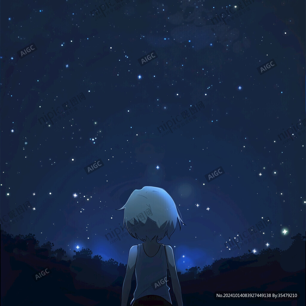 星空下的少年