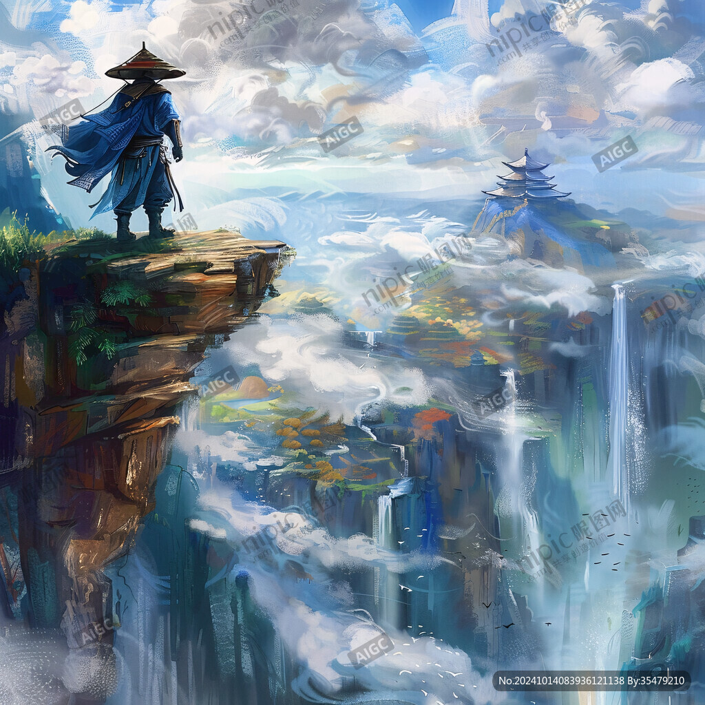武侠商业插画