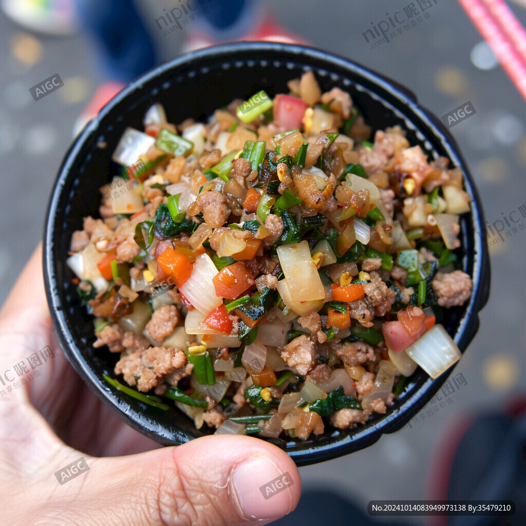 肉沫薯粉钵