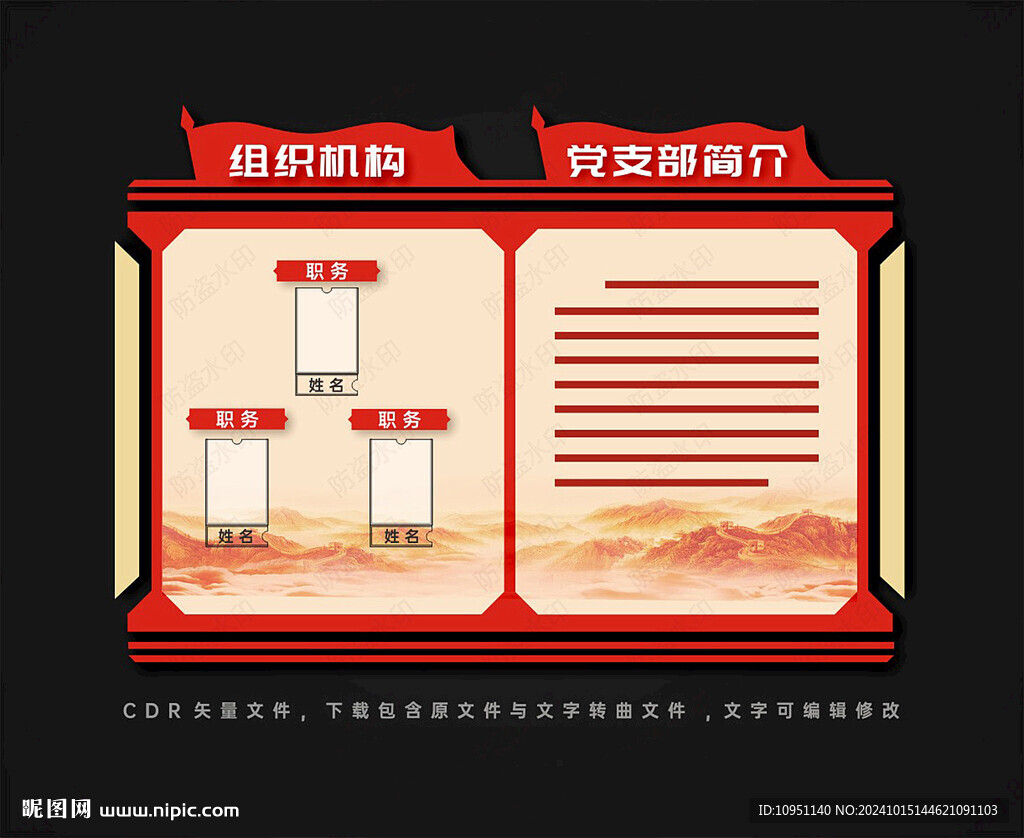 组织机构 党支部简介