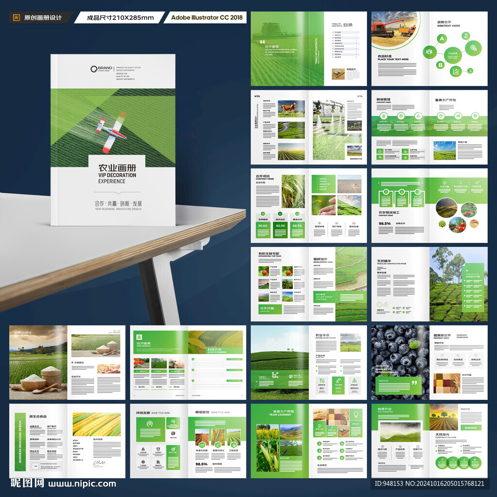 农产品画册