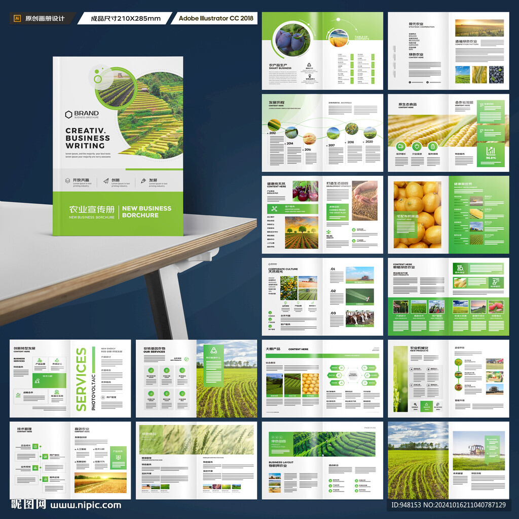 农产品画册