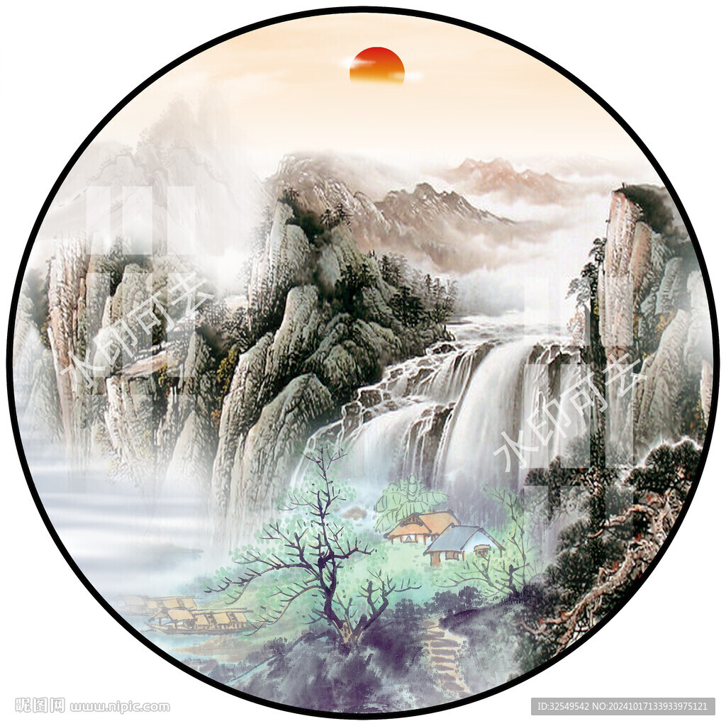 山水画