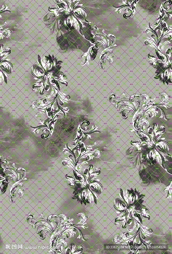扎染花 大花