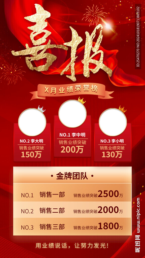 喜报