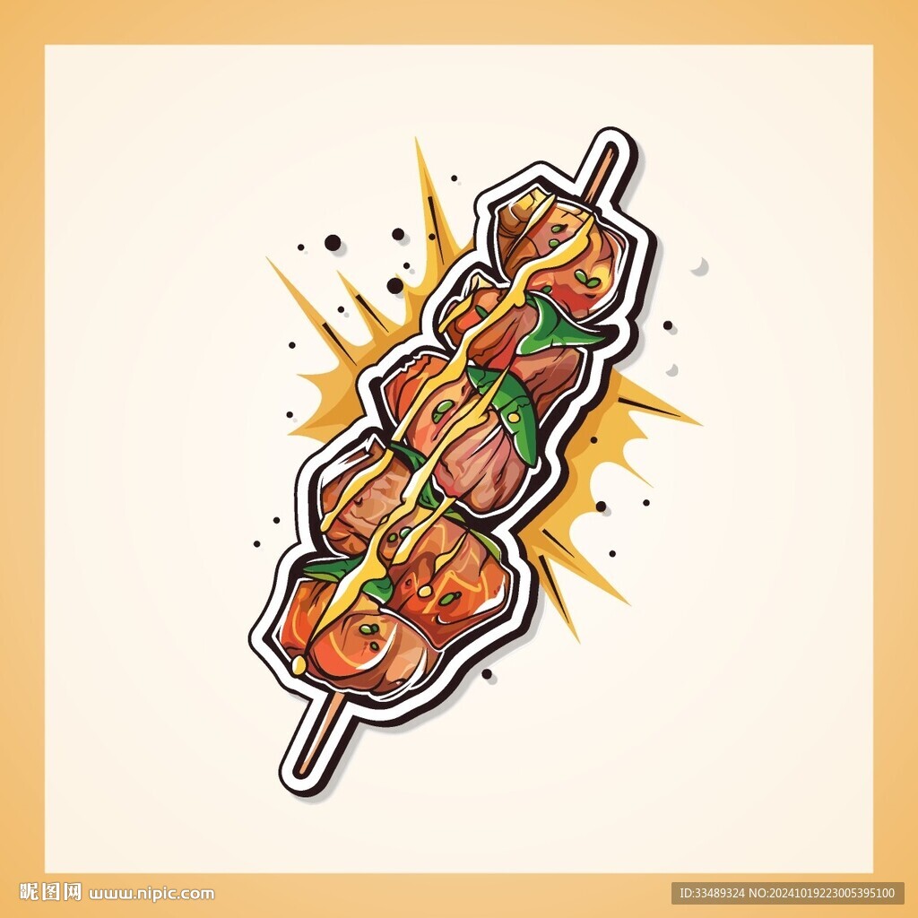 烧烤烤串肉串