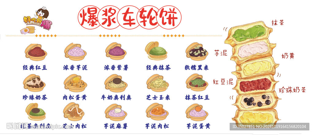 车轮饼