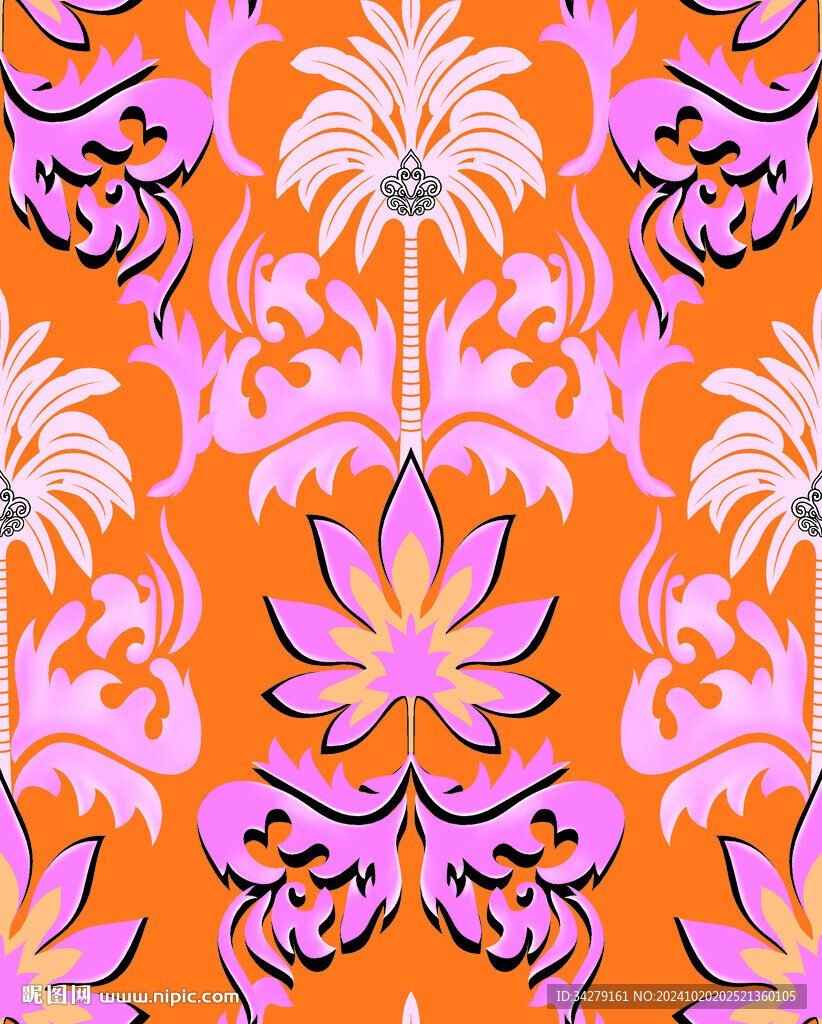 几何花