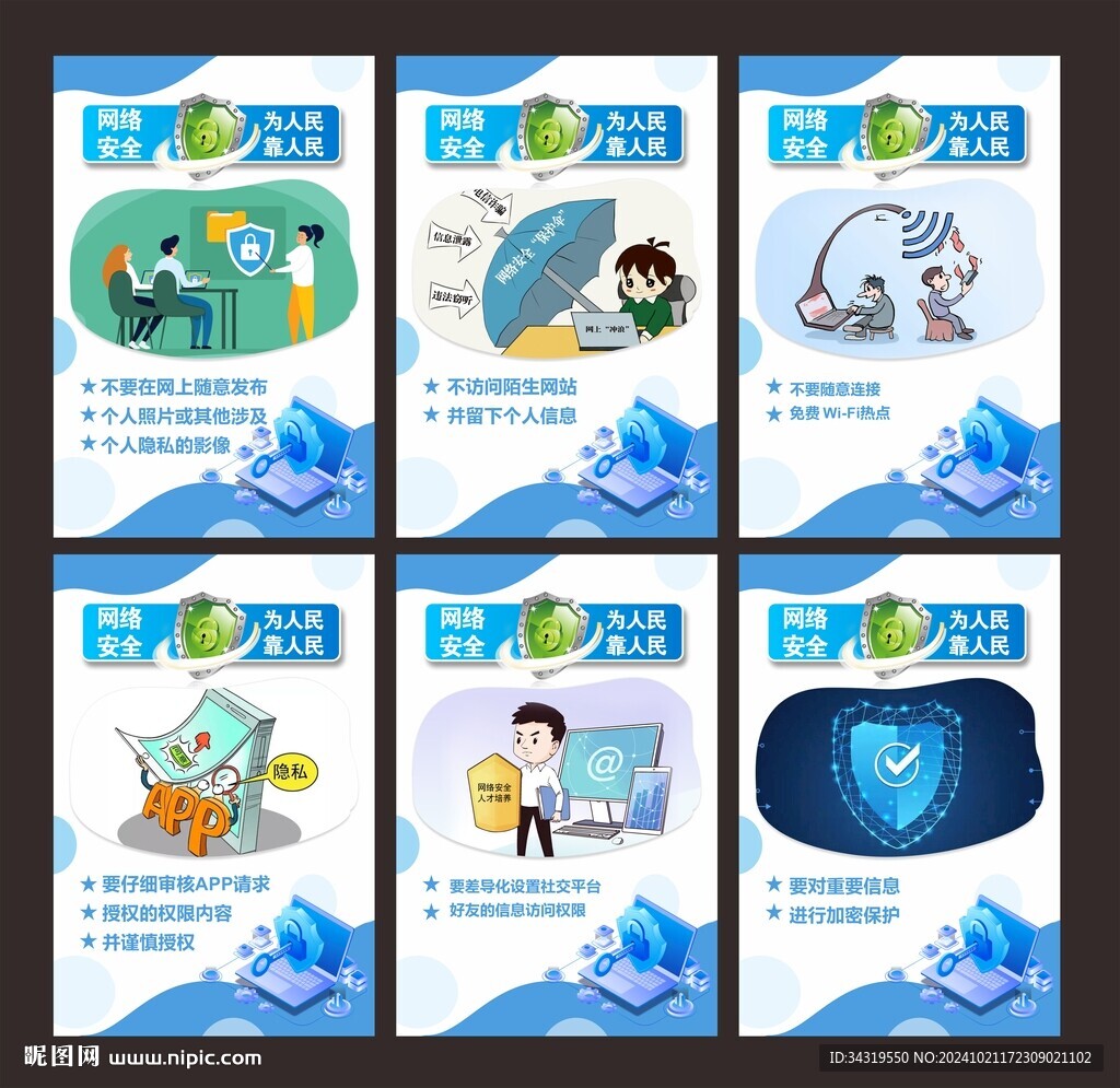 网络安全挂图