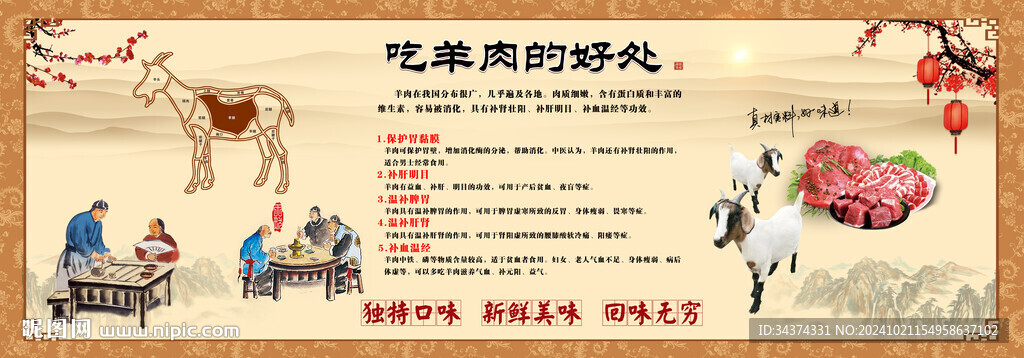 吃羊肉的好处