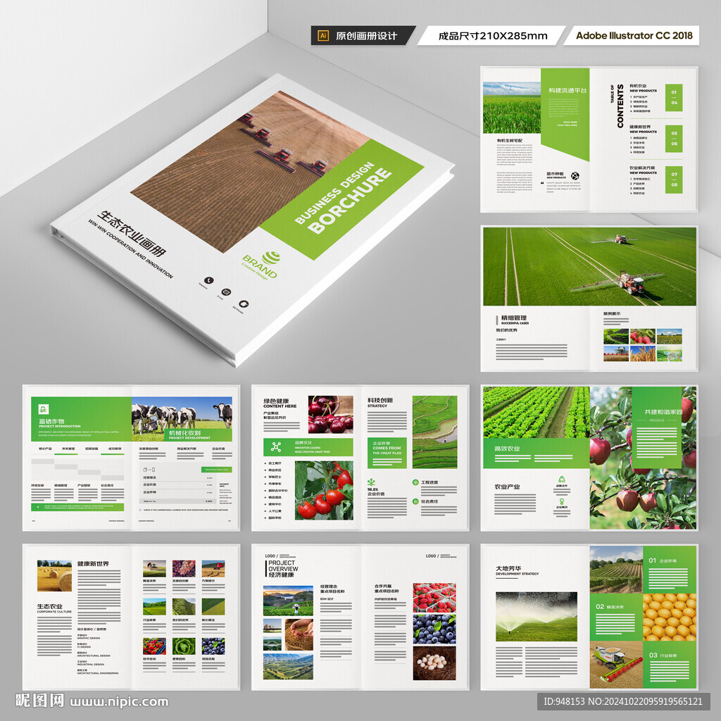 农产品宣传册