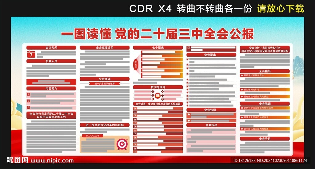 二十届三中全会公报