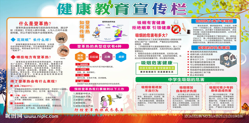 健康教育宣传栏