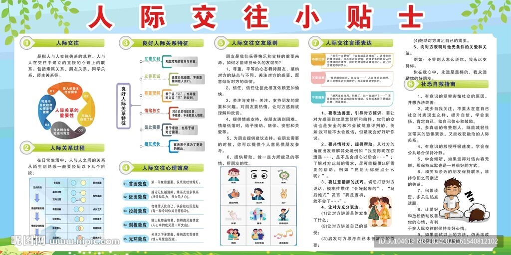 人际交往小贴士
