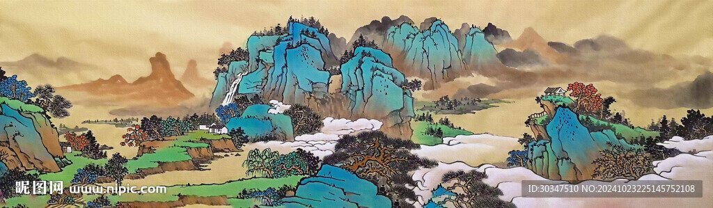 千里江山图