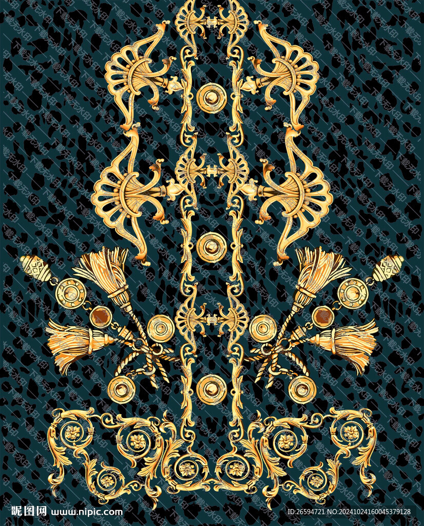 欧式花纹