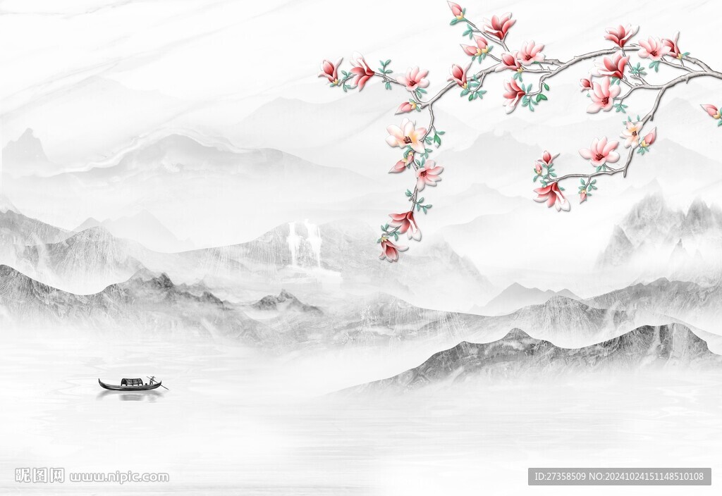 山水花鸟