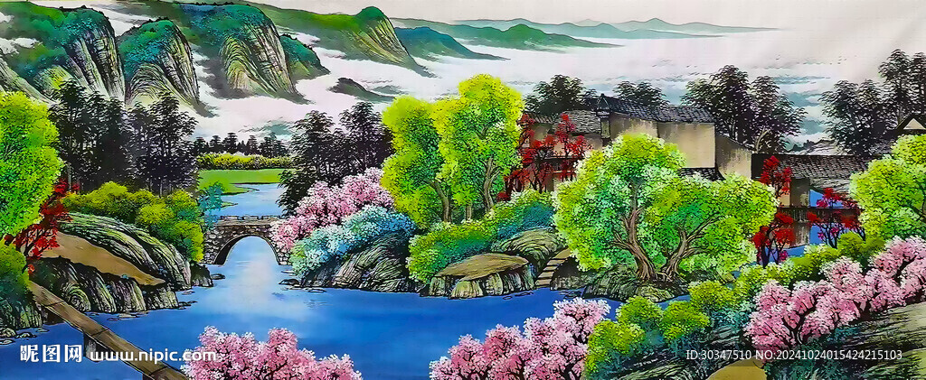 山水风景画