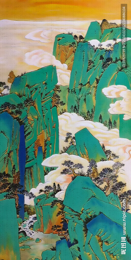 青绿山水