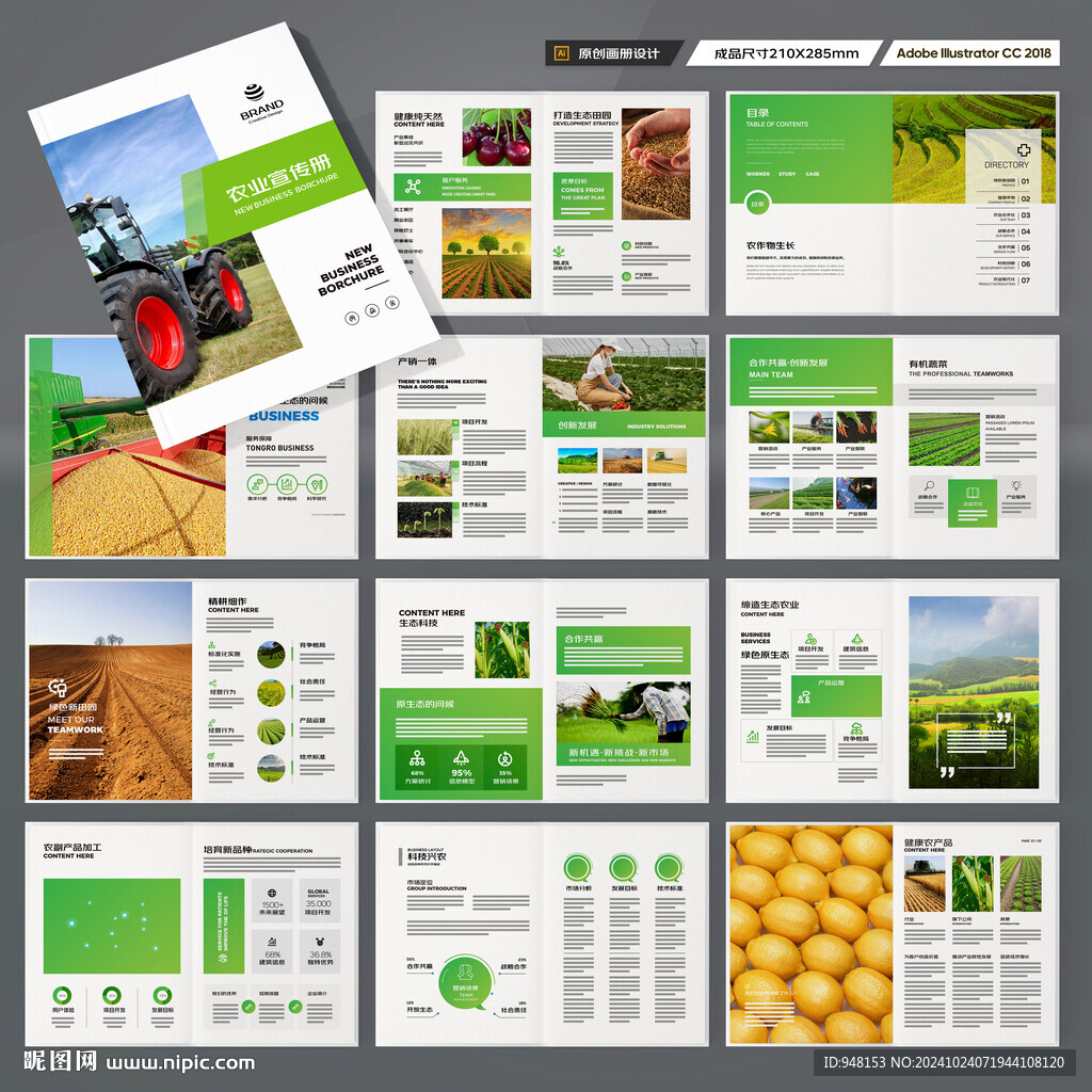 农业科技画册