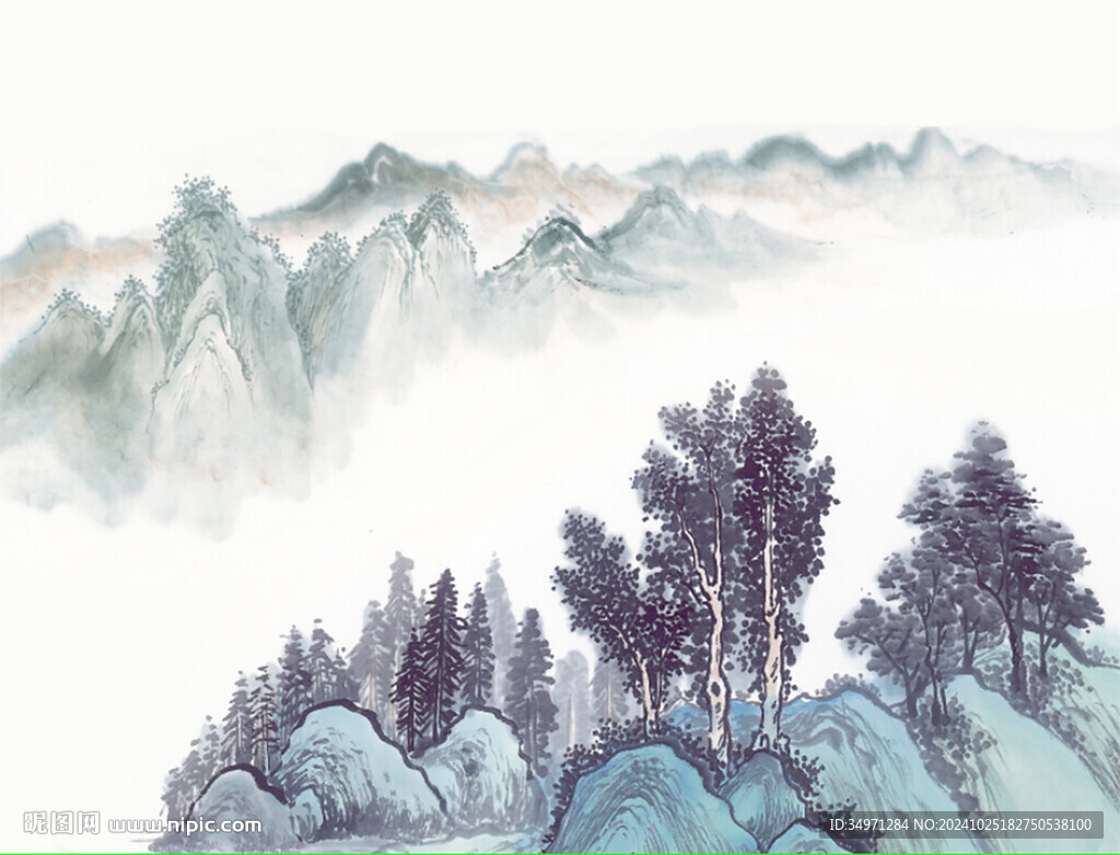 水墨画