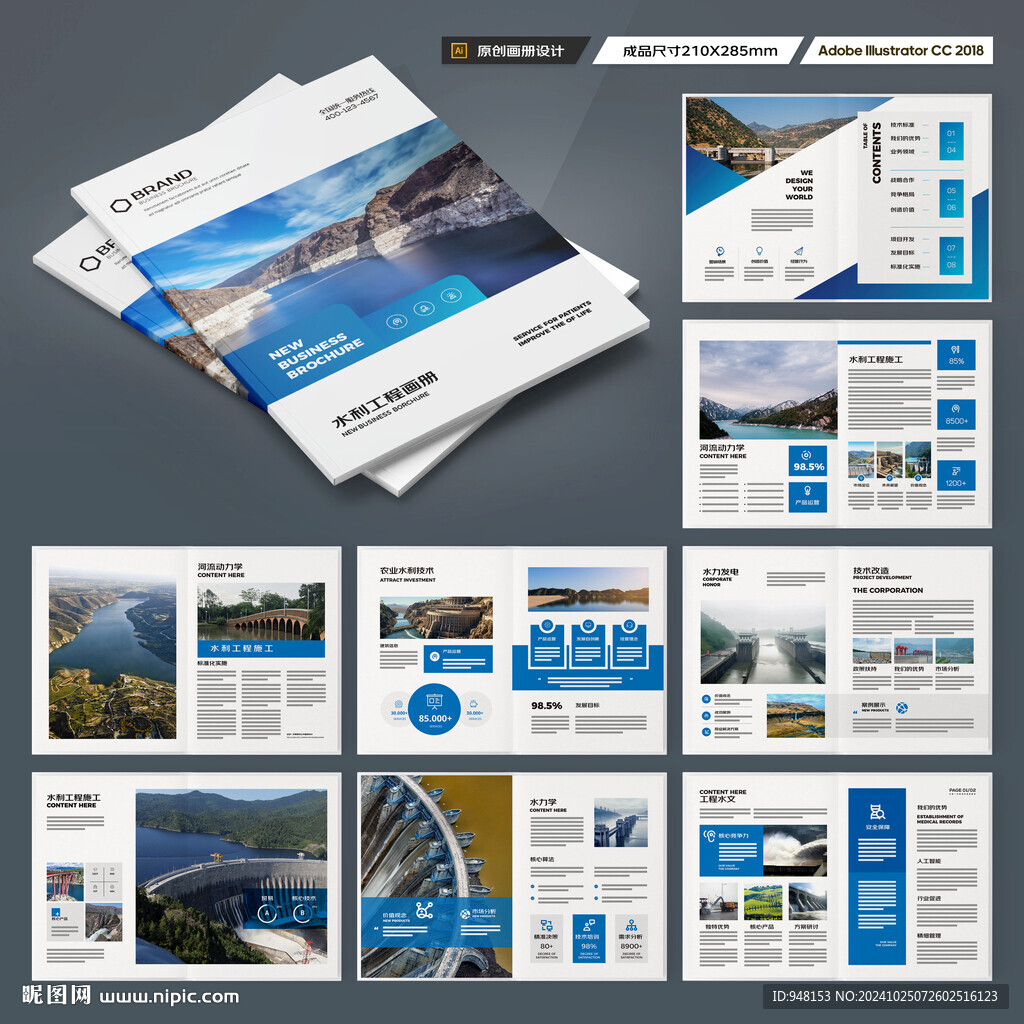 大坝宣传册 