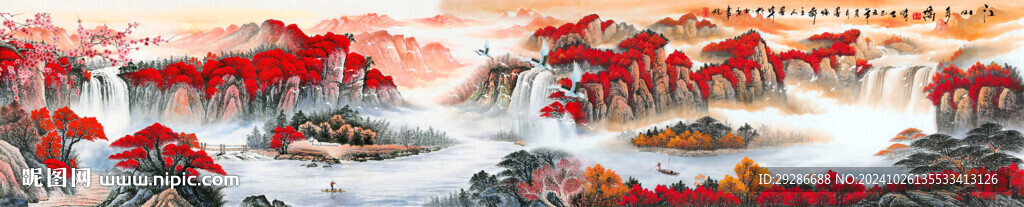 国画山水