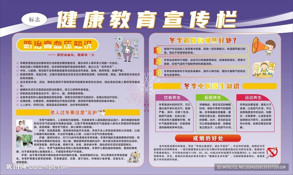 健康教育宣传栏