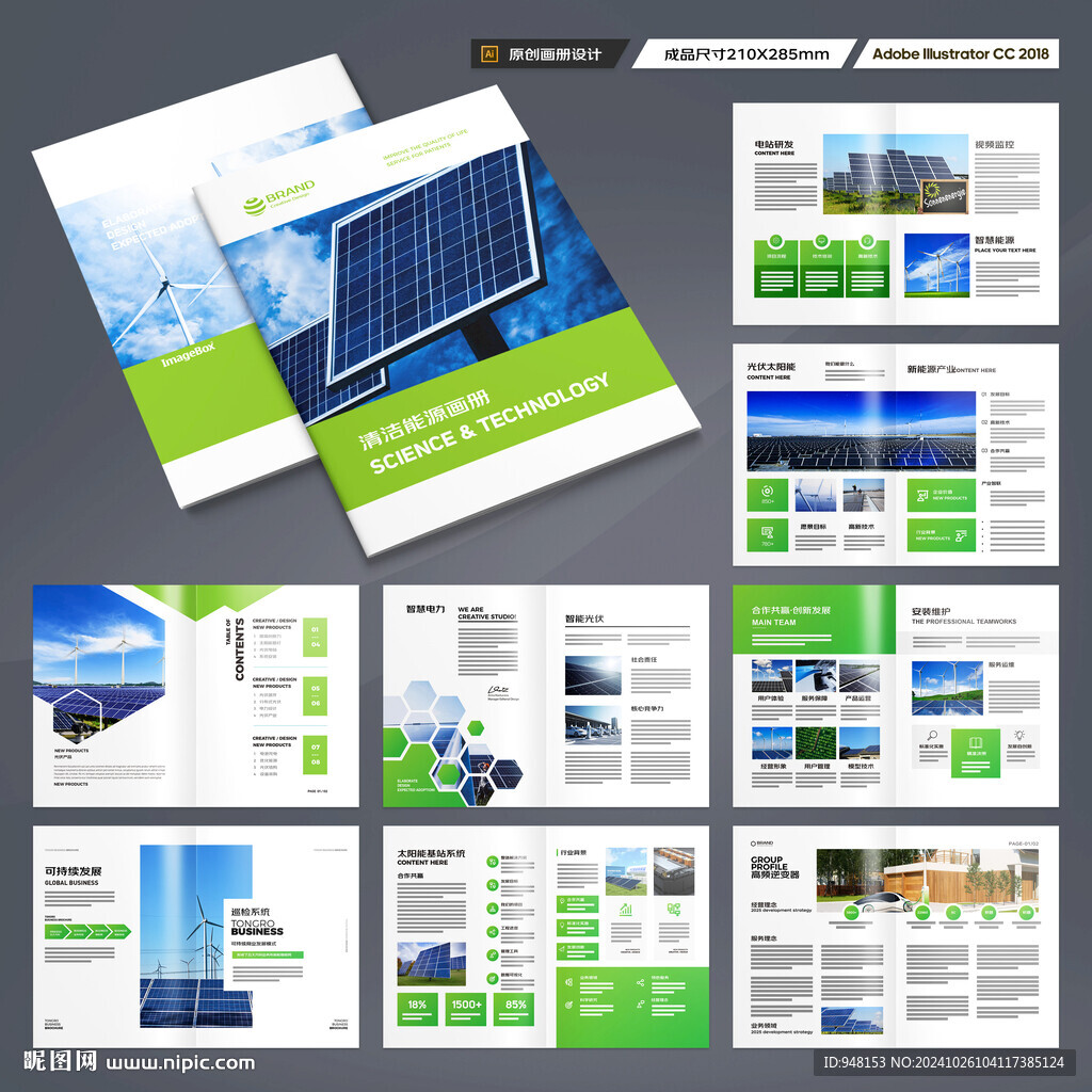 新能源宣传册