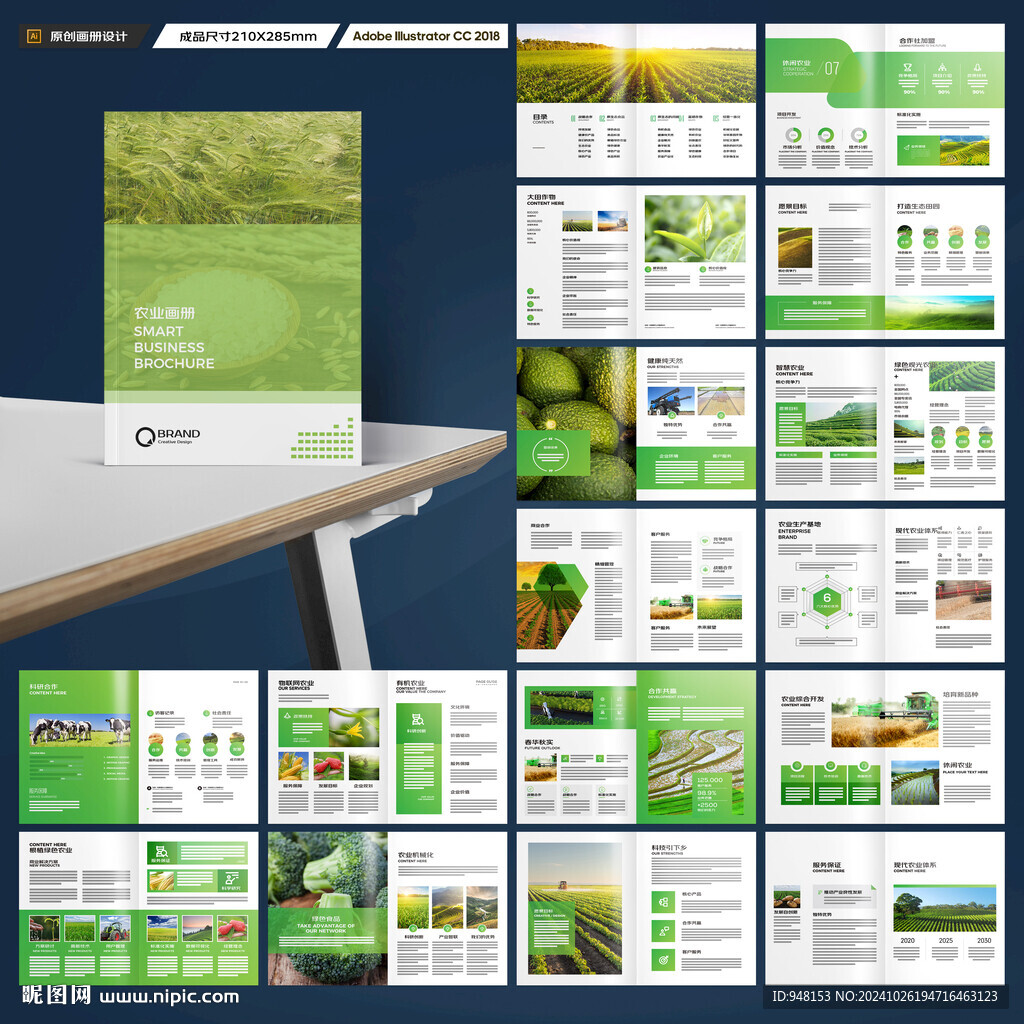 农业科技画册