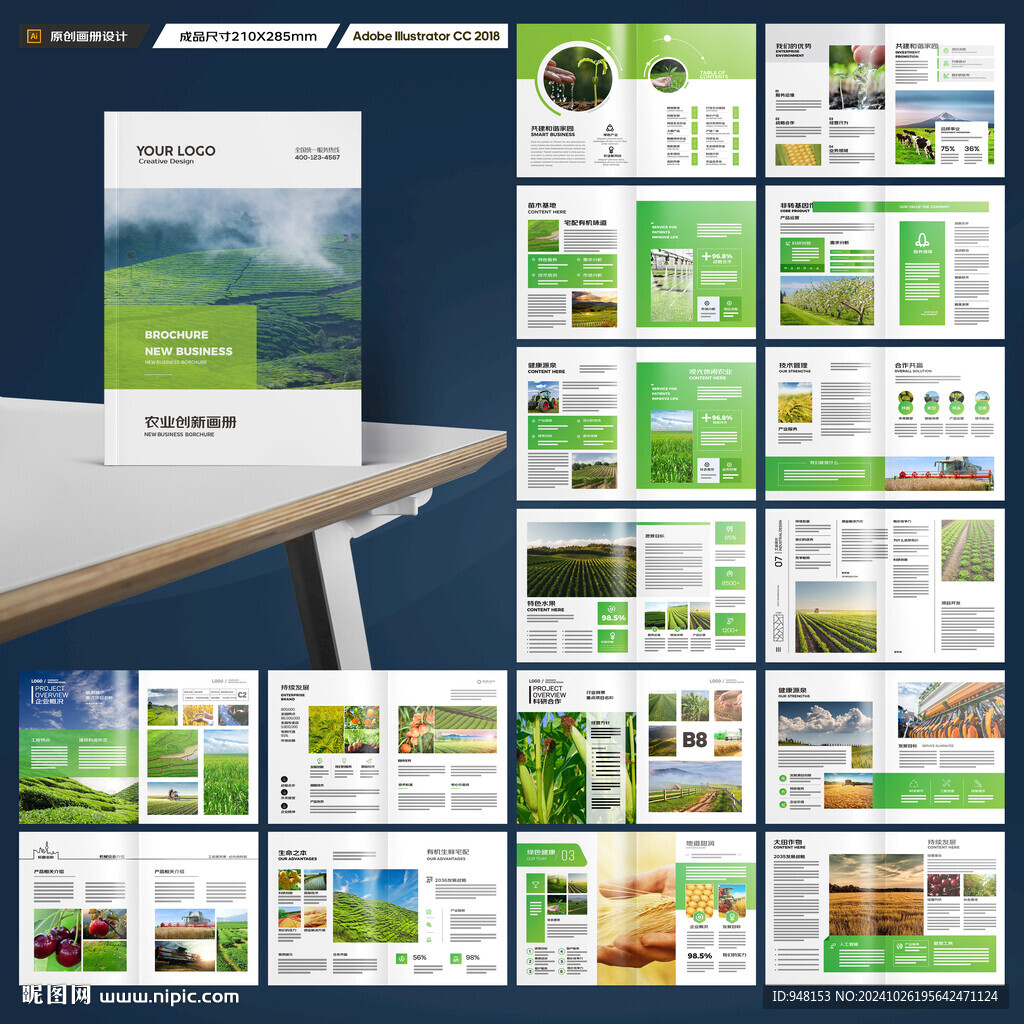 农产品画册
