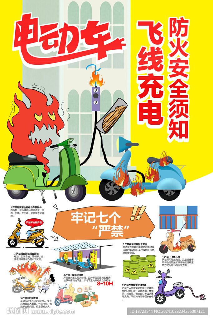 电动车飞线充电安全须知