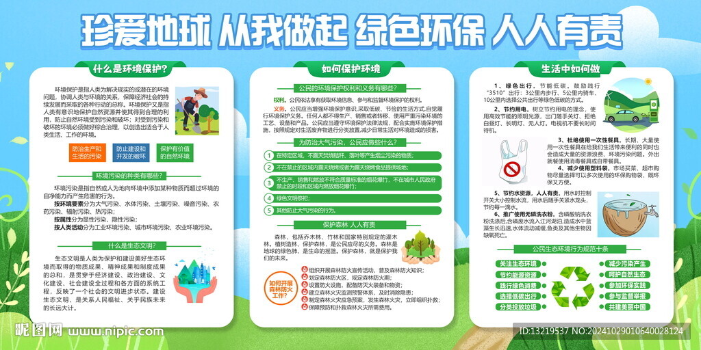 环保宣传栏