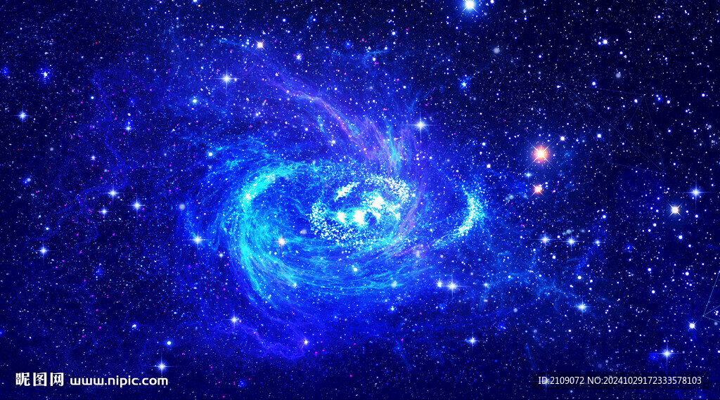 蓝色星空