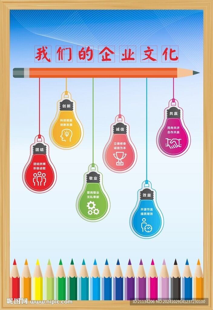 企业文化展板