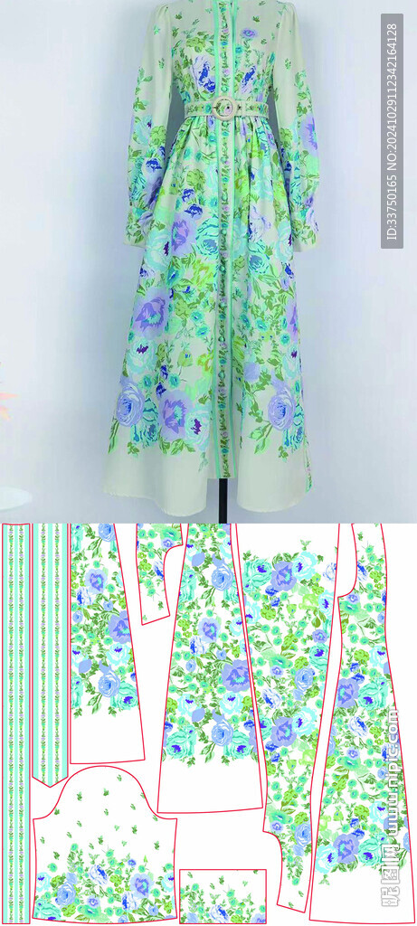 定位花