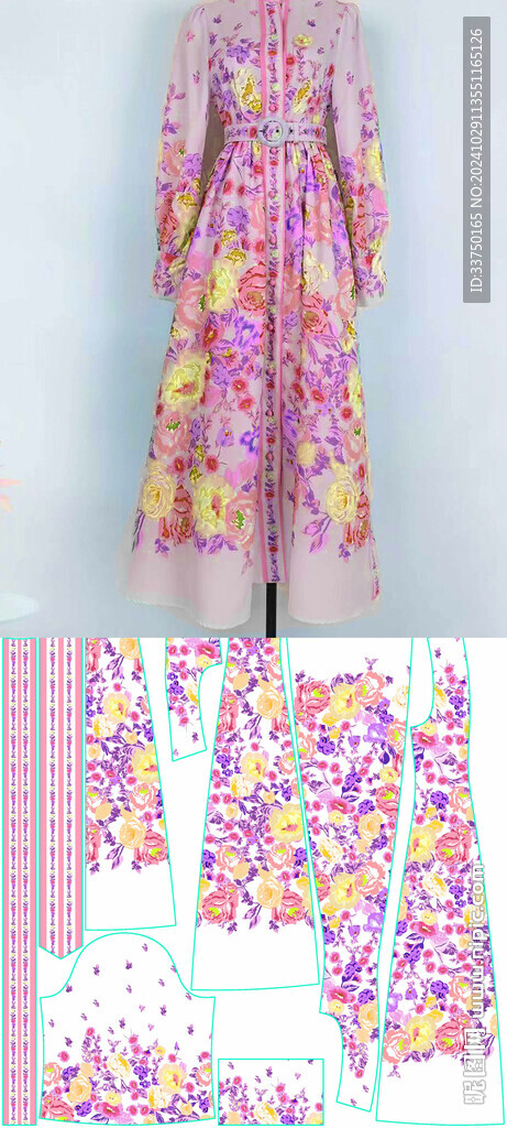 定位花