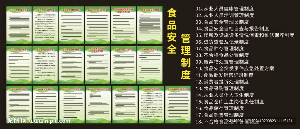 食品安全管理制度