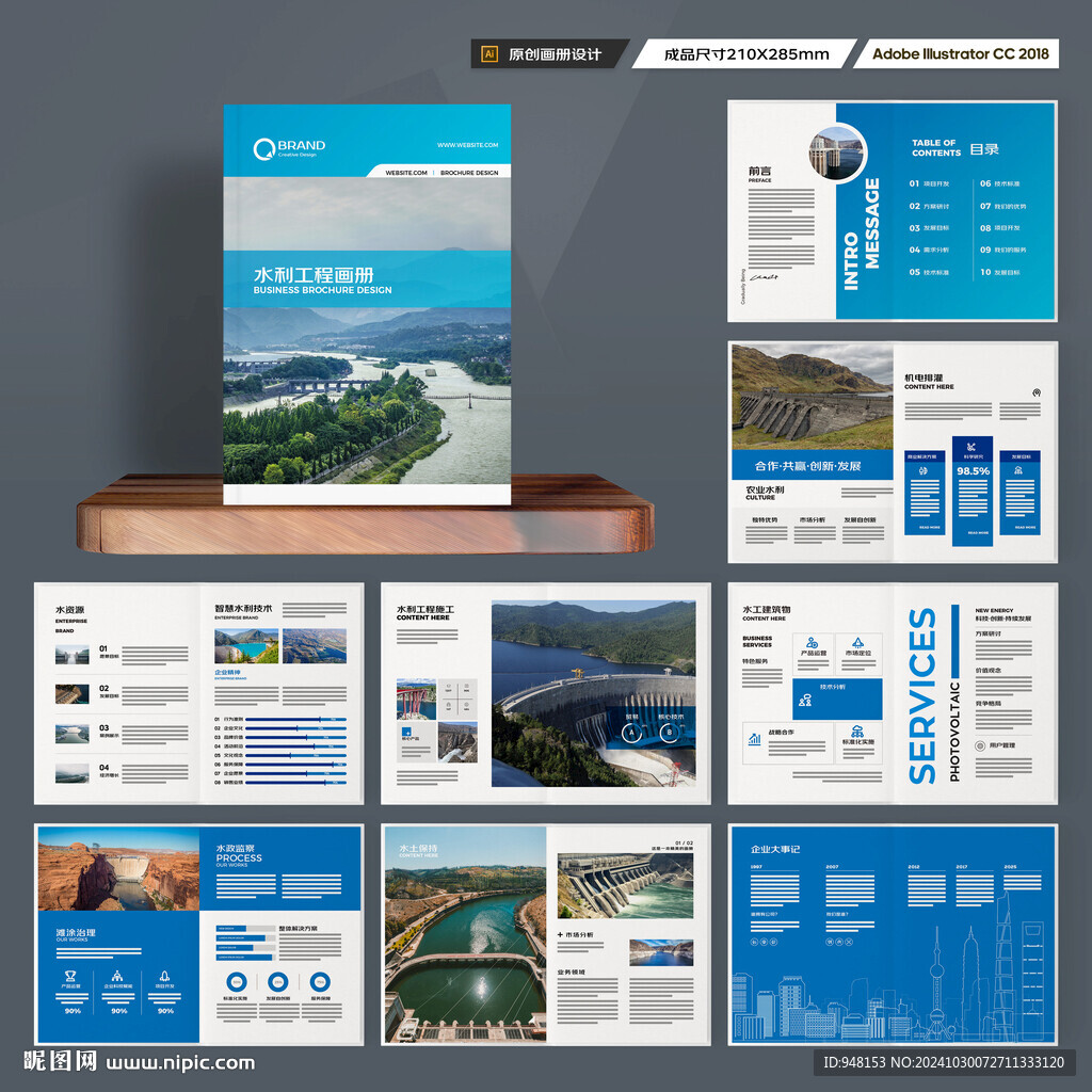 大坝宣传册 