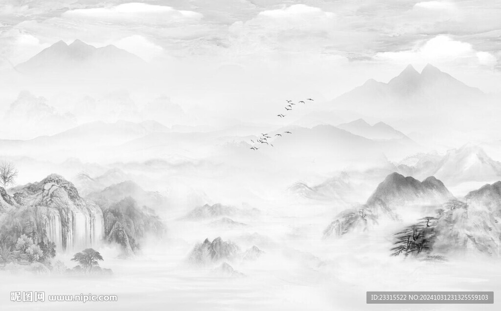 中式山水