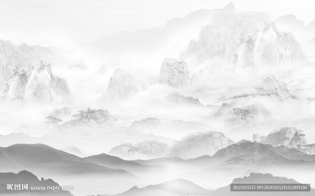 新中式背景墙