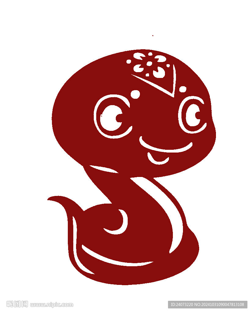 蛇年剪纸