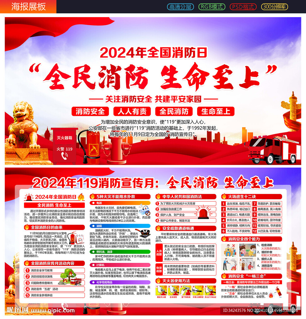2024年全国消防宣传月