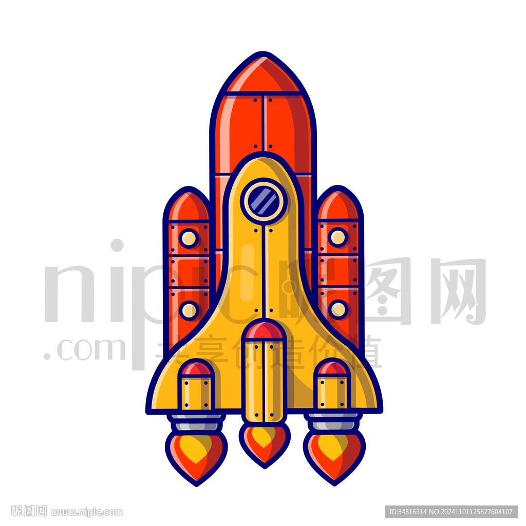 可爱火箭宇宙飞宇