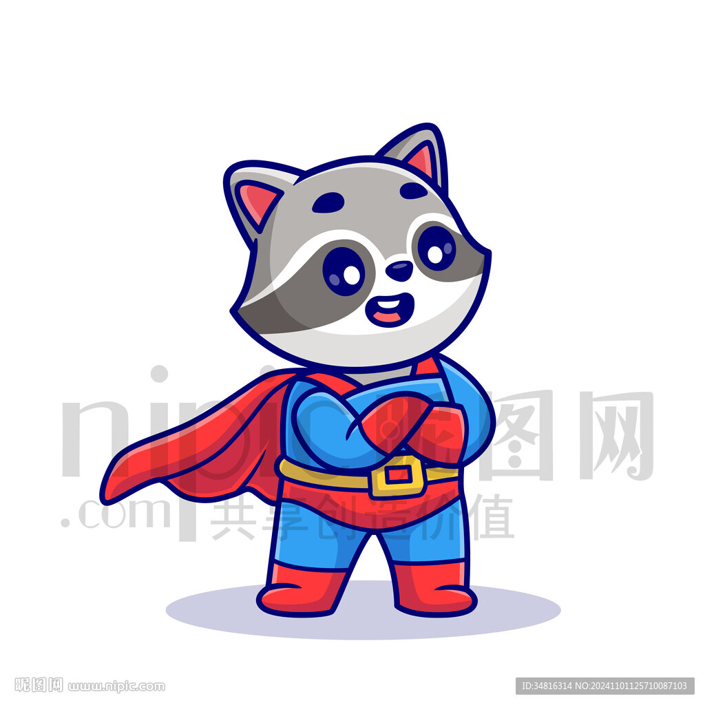 卡通浣熊