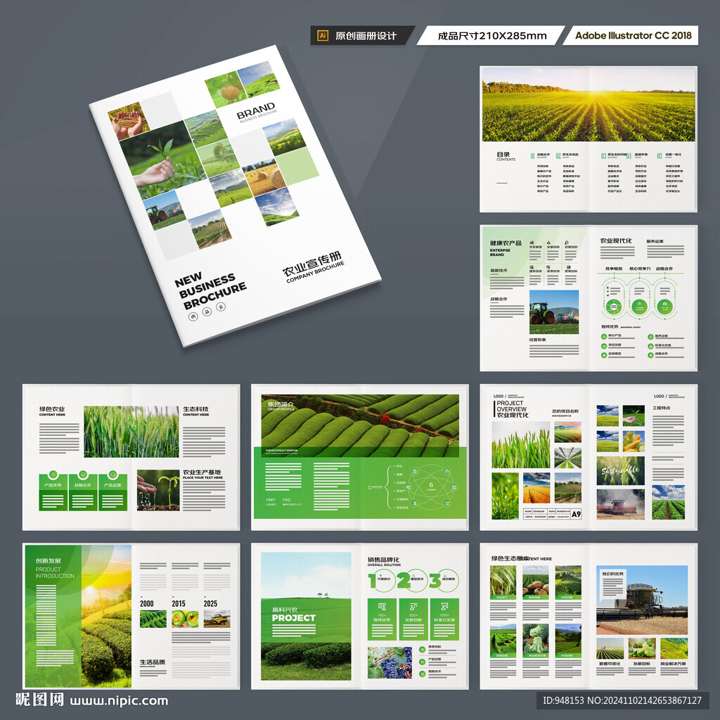 农业科技画册