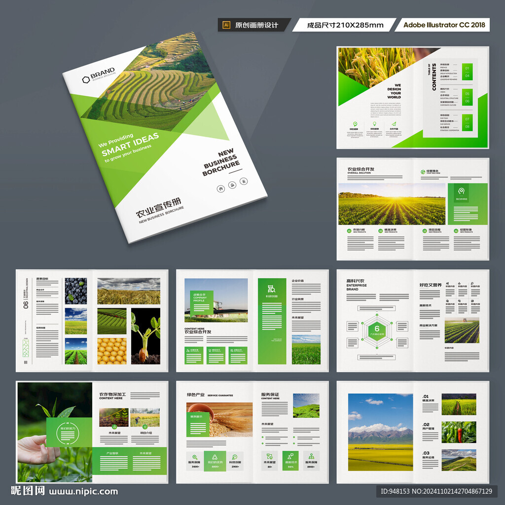 农产品画册