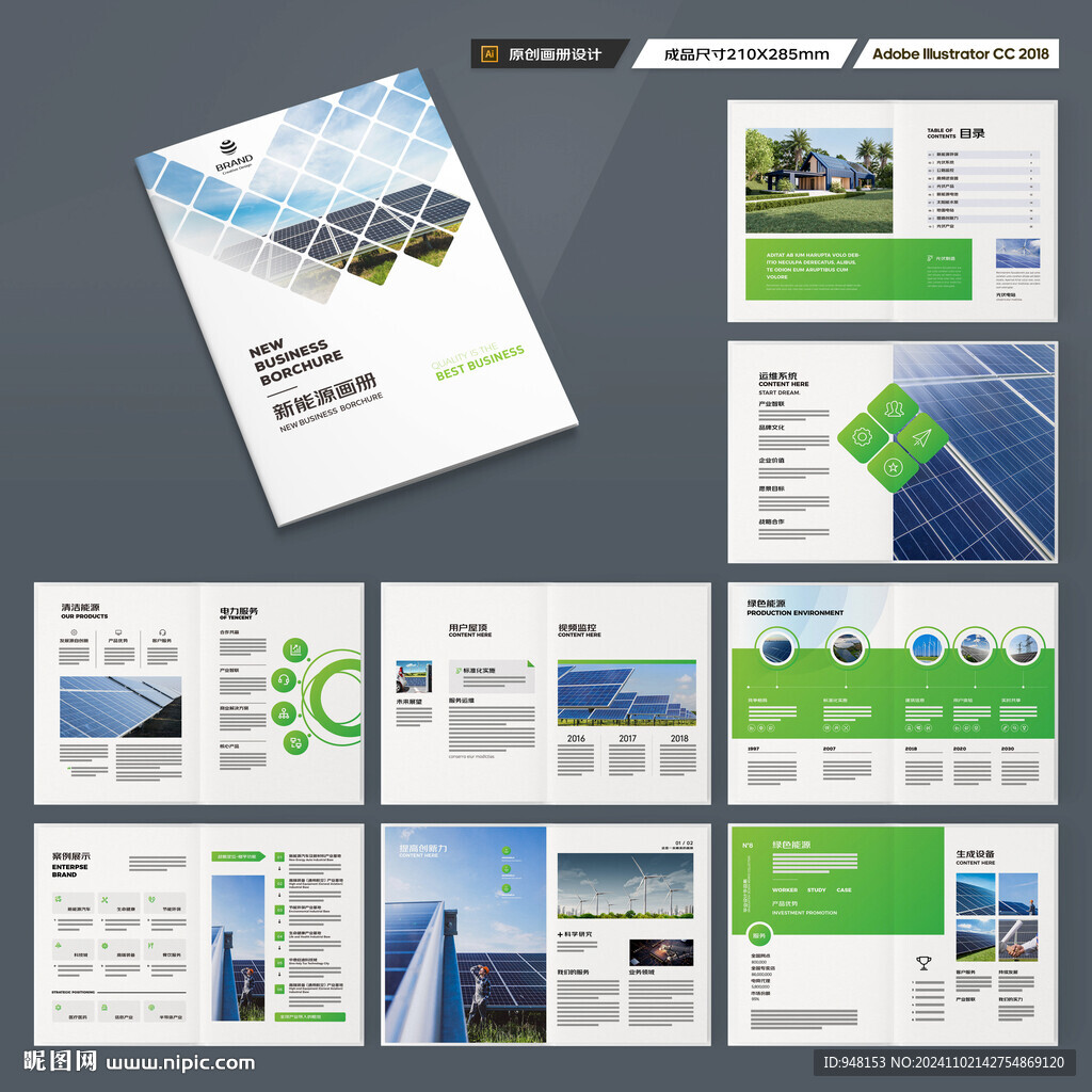 新能源宣传册